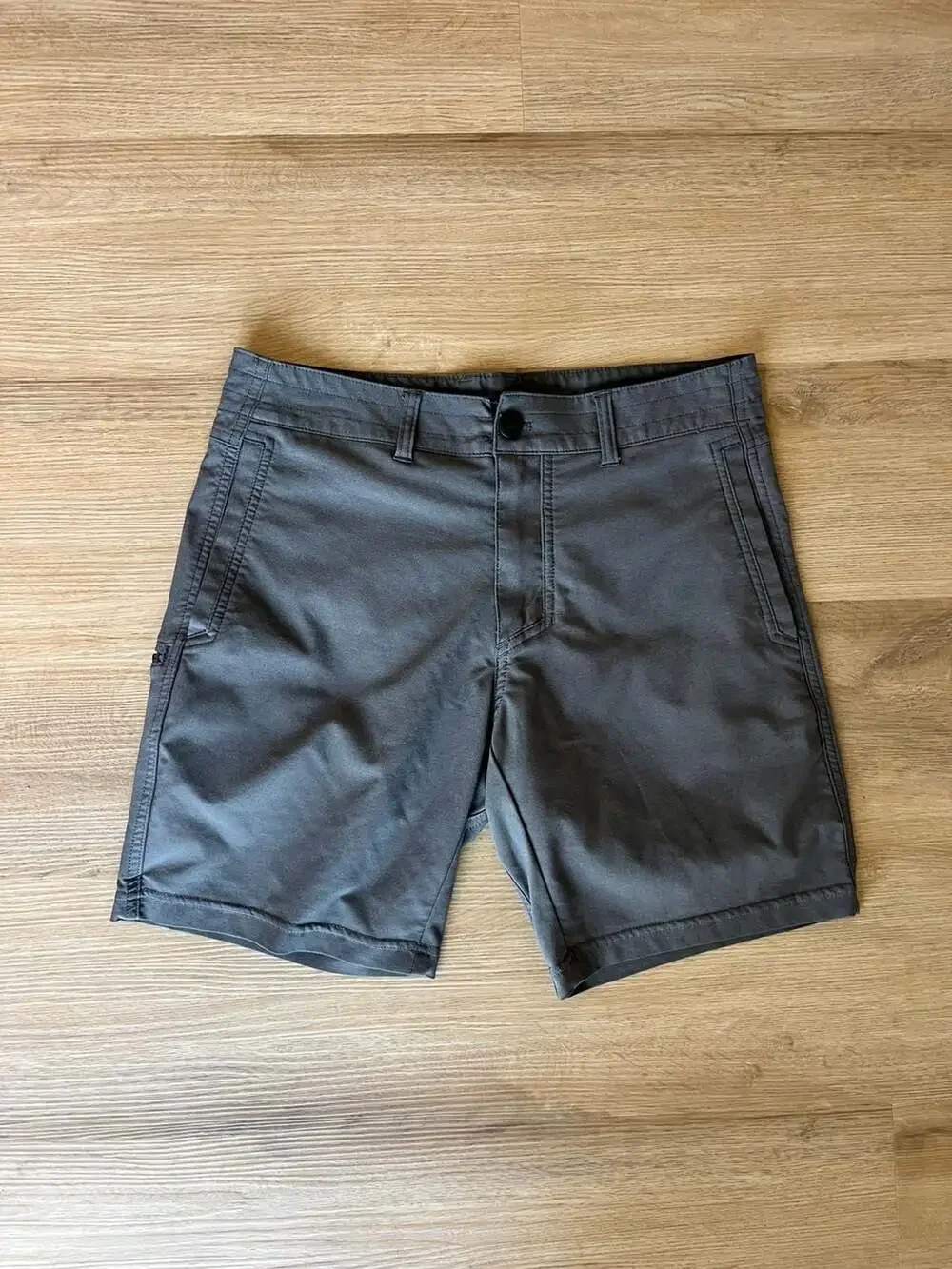 Kuhl, Chino Shorts, Technical Stretch, Grey Outdoor Hiking Shorts, 30x8